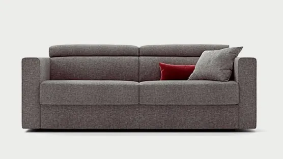 divano letto con poggiatesta